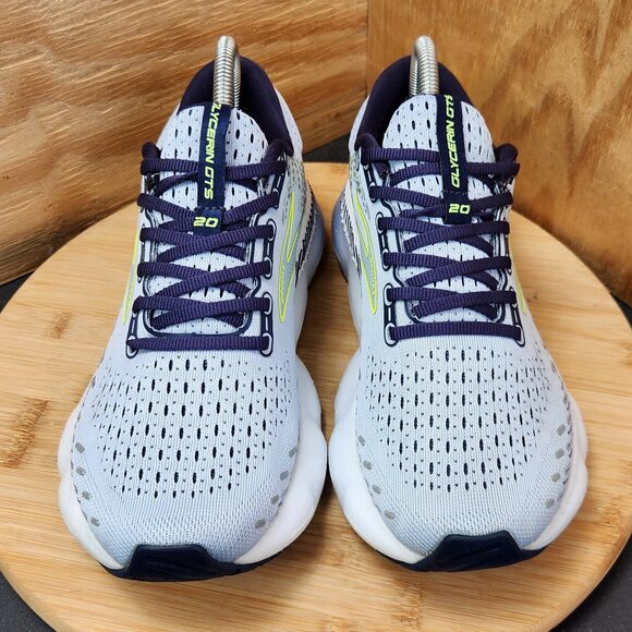 Brooks Glycerin GTS 20 Womens Blue Running Shoes Sneakers Size 9 - Picture 3 of 9